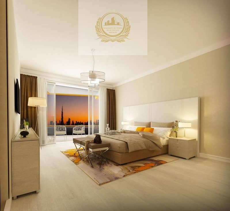 3 Apartment for sale in Al Jaddaf, with views of Burj Khalifa