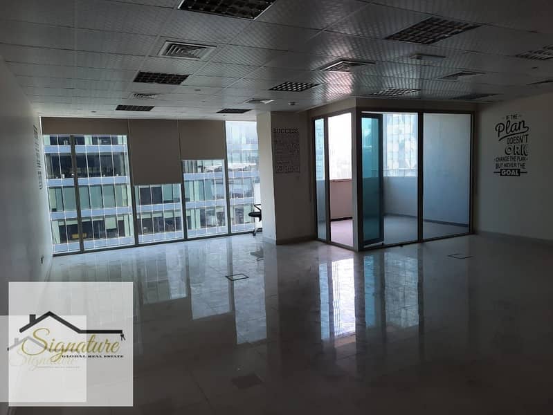 3 Spacious and Fitted Office | with Pantry & Balcony | Prism Tower