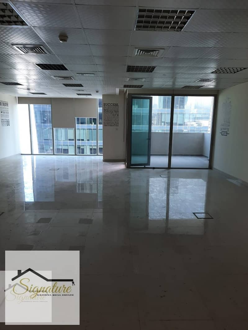 5 Spacious and Fitted Office | with Pantry & Balcony | Prism Tower