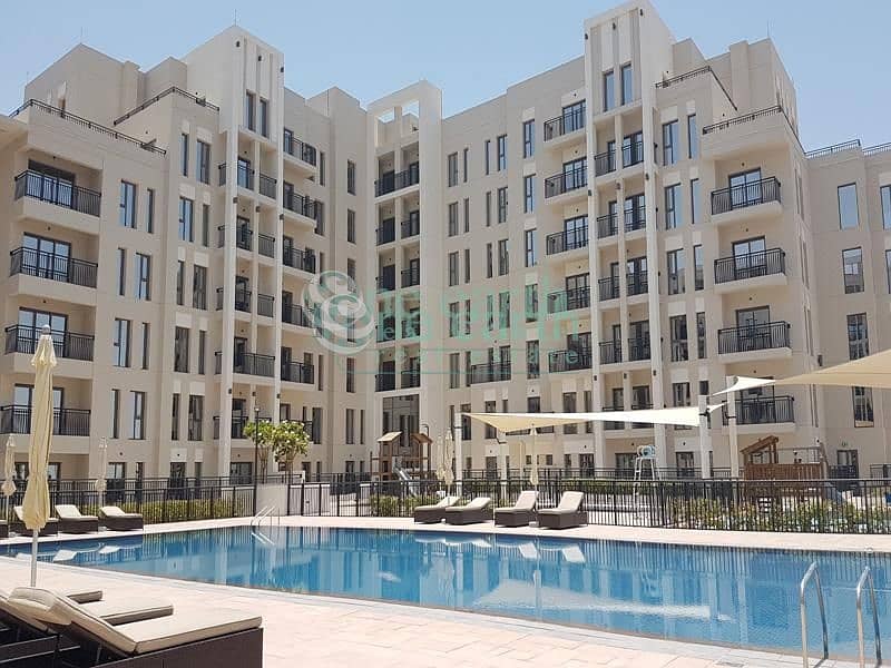 Pool View | Well Maintained | 2  Bed Apt | Town Square