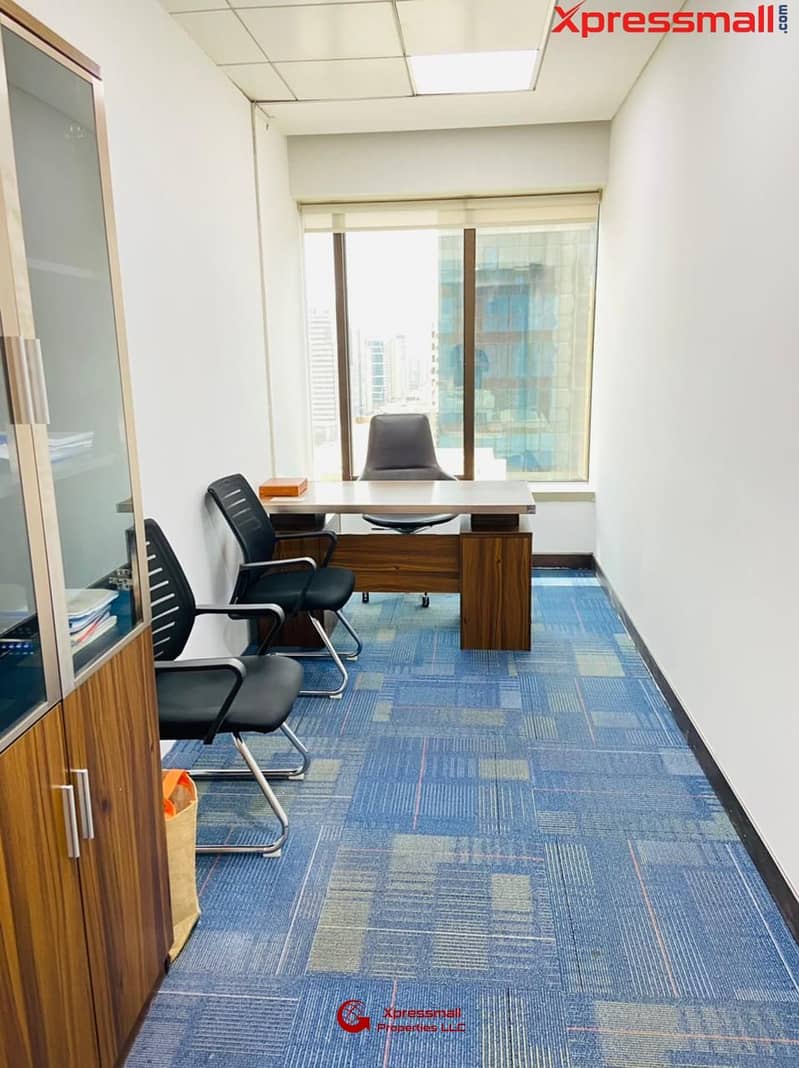 4 FULLY FURNISHED OFFICE WITH COMPLETE BUSINESS SET-UP !! DIRECT TO OWNER |  NO COMMISSION FEE