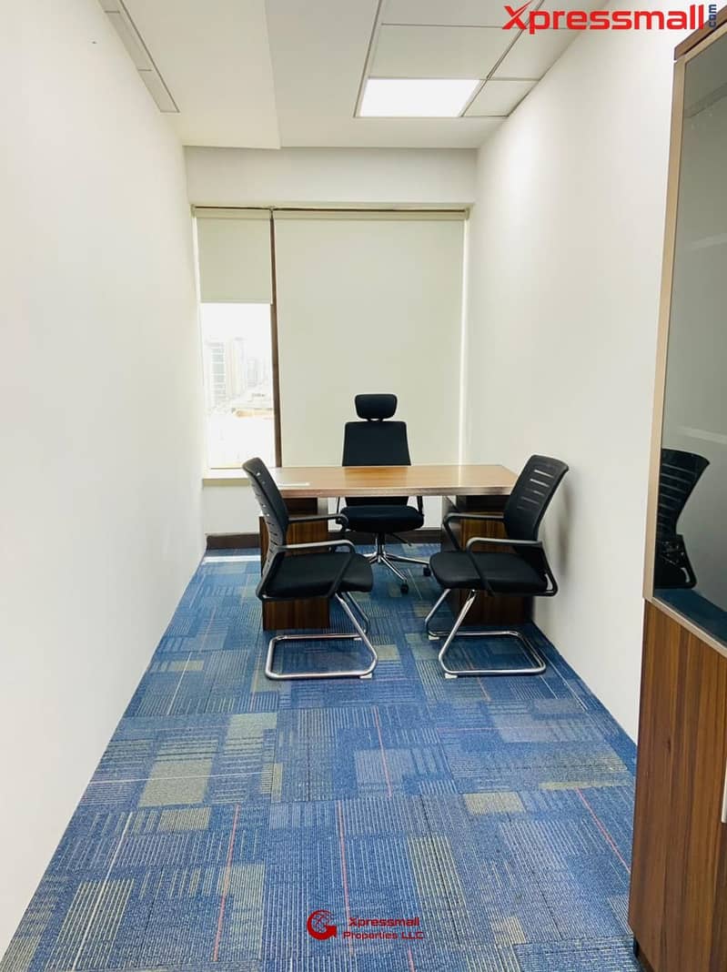 6 FULLY FURNISHED OFFICE WITH COMPLETE BUSINESS SET-UP !! DIRECT TO OWNER |  NO COMMISSION FEE