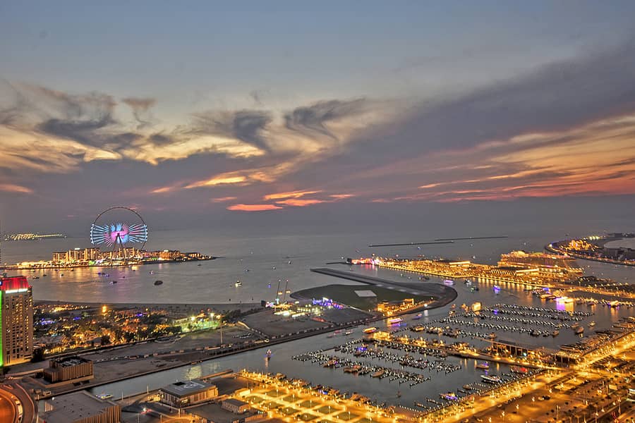 Квартира в Дубай Марина，Океан Хейтс, 3 cпальни, 11995 AED - 6722716
