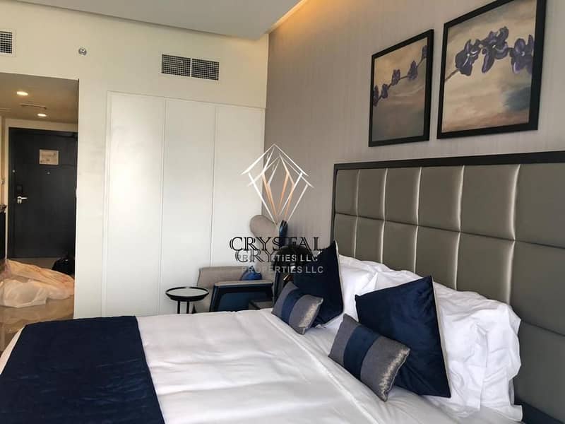 6 Fully Furnished | Studio Apt | Partial Lake View | Business Bay