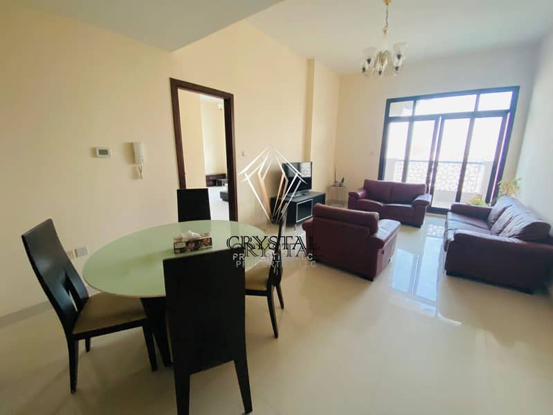 8 Furnished  1 BR Apt | with Balcony | Niloofar Tower