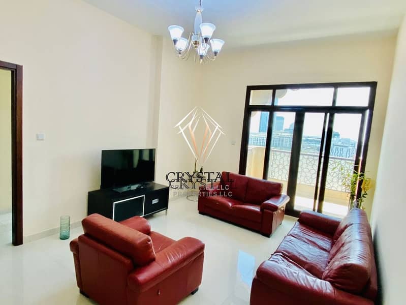 13 Furnished  1 BR Apt | with Balcony | Niloofar Tower