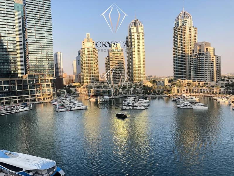 Stunning Marina View | 1 BR | Furnished |Dubai Marina