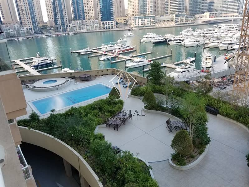 2 Fully Furnished 2 BR Apt w/ Stunning Marina View in Dubai Marina