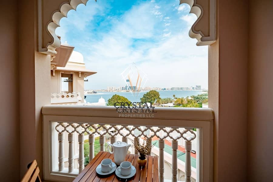 Luxury Full Furnished | 2BR Apt | Full Sea View | Palm Jumeirah