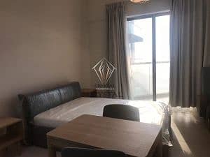 Luxury  Furnished  Service  Apartment Pool   View in Al Furjan