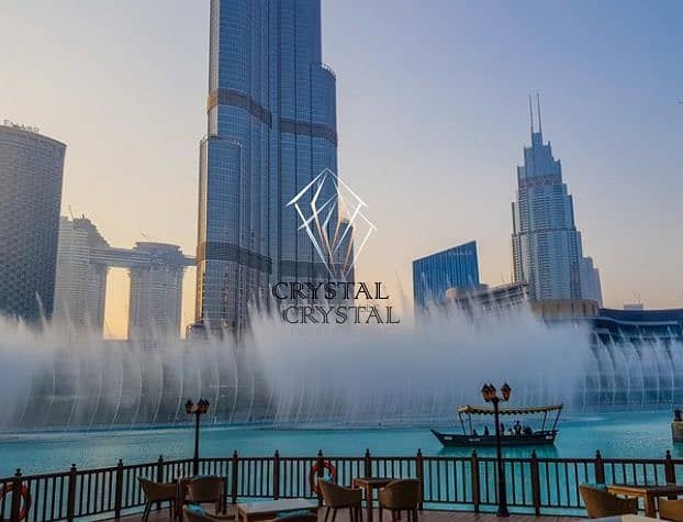 8 Luxury 2BR Apt | Higher Floor | Fountain View | Downtown Dubai
