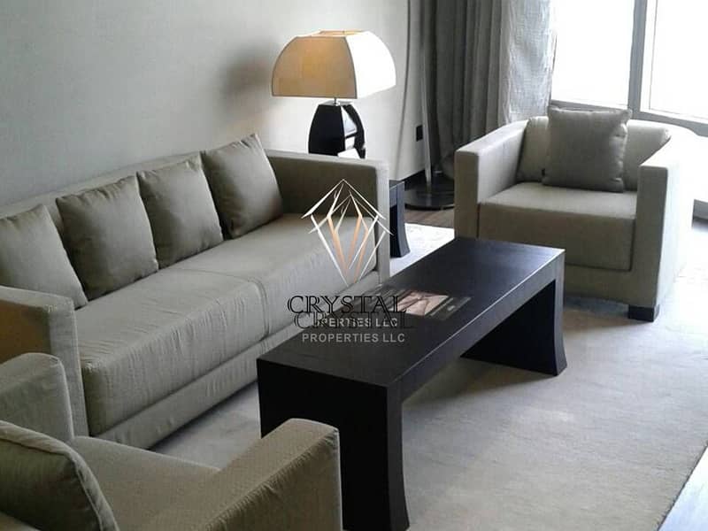 Luxury Furnished  1 BR | Private Jacuzzi | Armani Residence