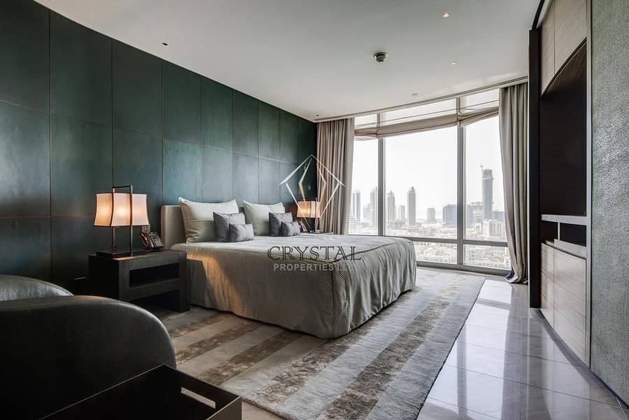3 Armani Furnished 2 BR with Full Fountain view