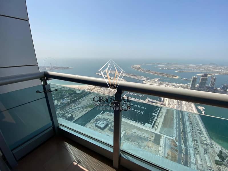 2 Stunning  Full Sea  and Marina View | 4 BR Penthouse | Dubai Marina