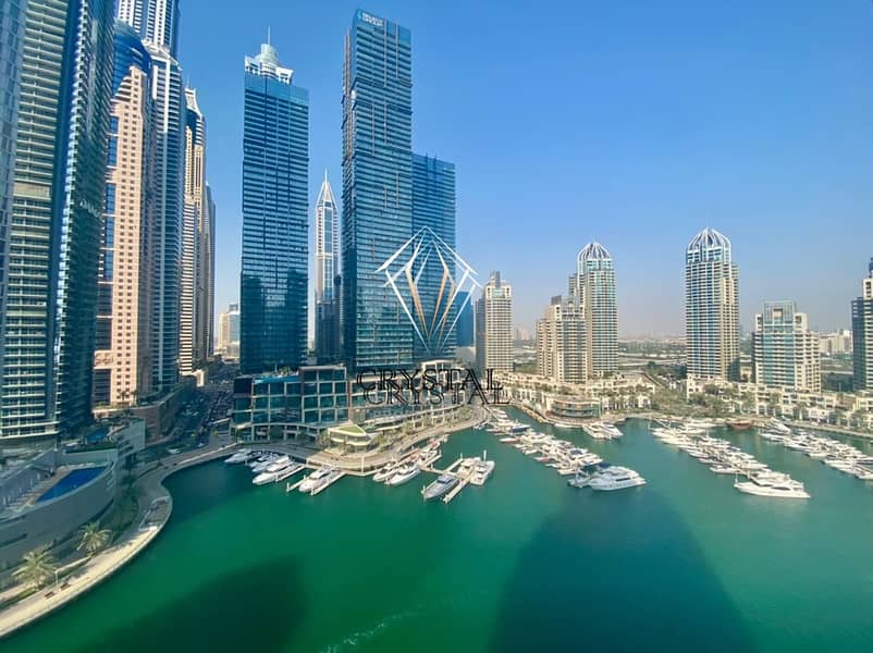 Full Marina View |Furnished 1 BR  | Dubai Marina