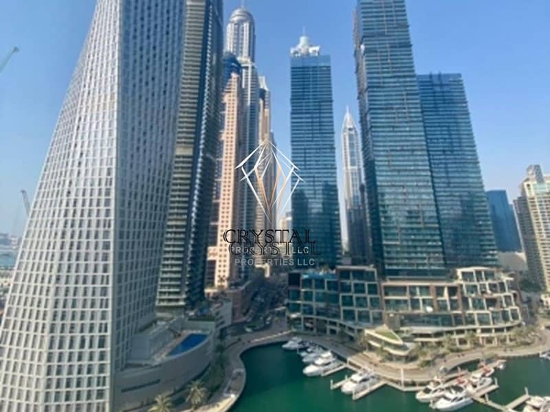 5 Full Marina View |Furnished 1 BR  | Dubai Marina