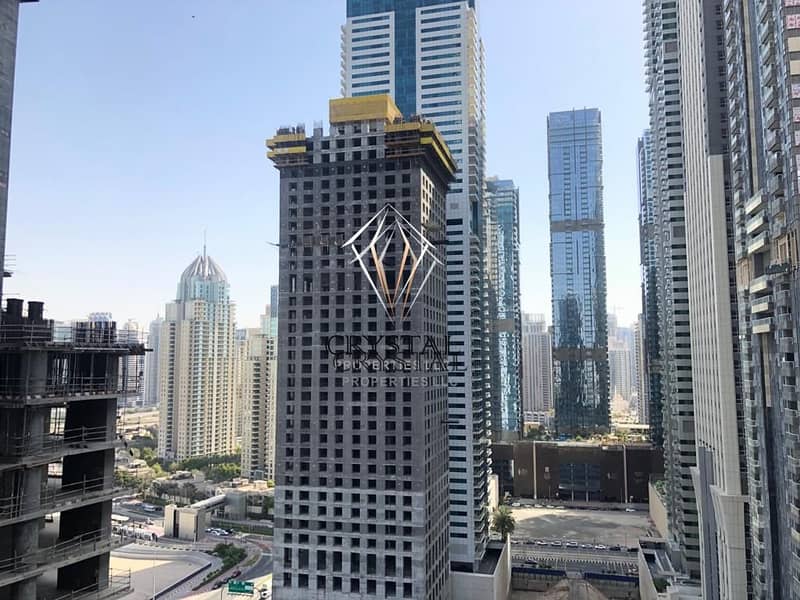 10 Panoramic View w/ 2BR Apt | Balcony |  Higher Floor | Dubai Marina