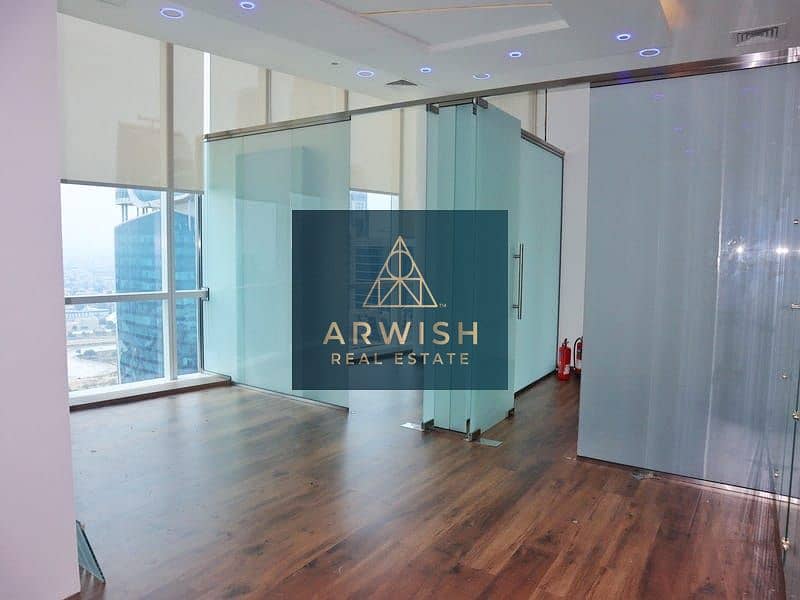 Fitted Office with Partitions | High Floor | Amazing View