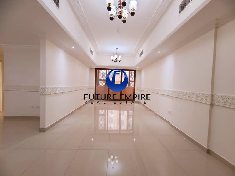 Spacious Apartment | 3BR +Maid Room | Close To METRO | 1 Month Free