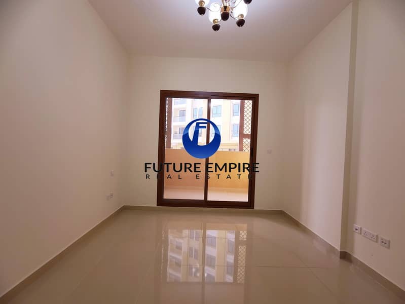 15 Spacious Apartment | 3BR +Maid Room | Close To METRO | 1 Month Free