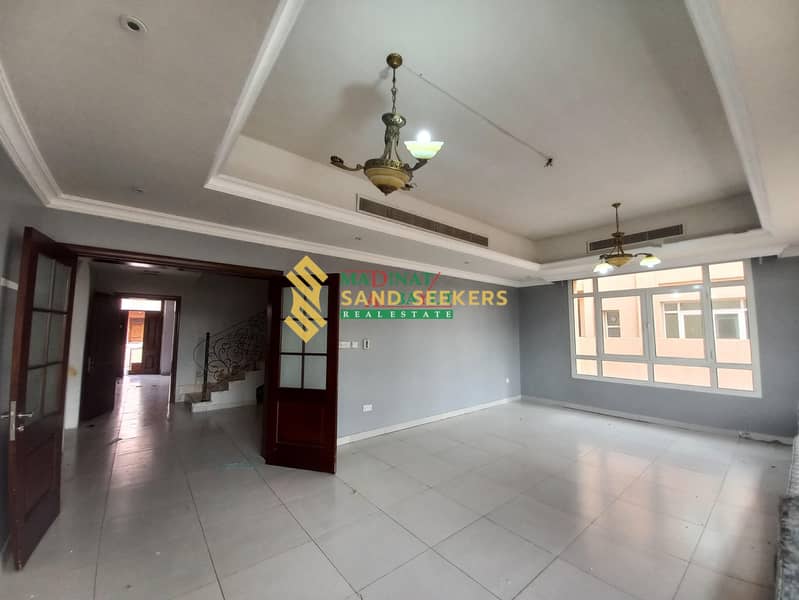 6 Bedroom Villa with 2 Living hall for rent in MBZ city
