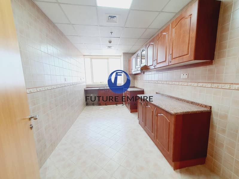 10 Monthly AED 6500 | Fully Furnished 2-BR With Dewa & Wifi  | Near Metro