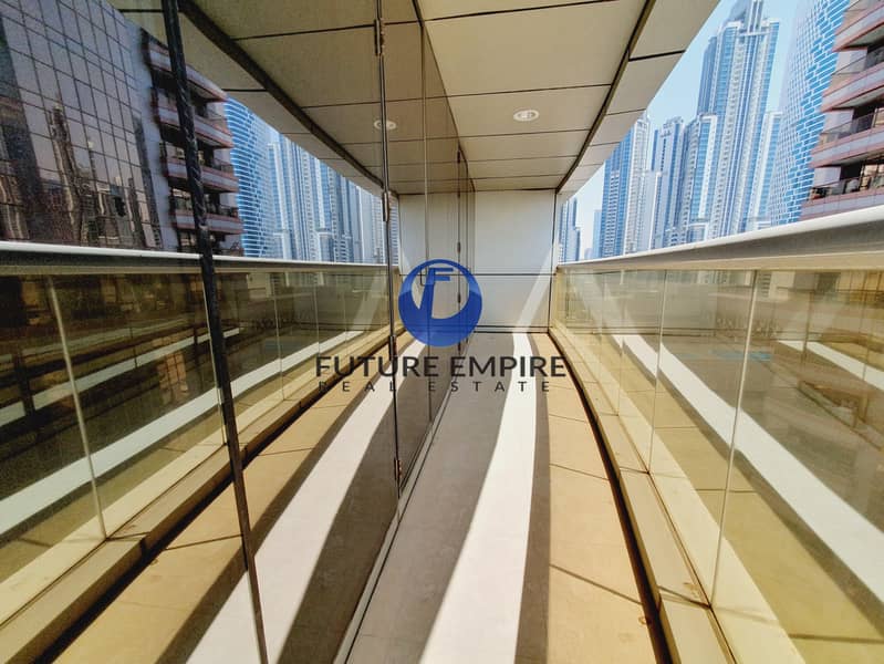 19 Monthly AED 6500 | Fully Furnished 2-BR With Dewa & Wifi  | Near Metro