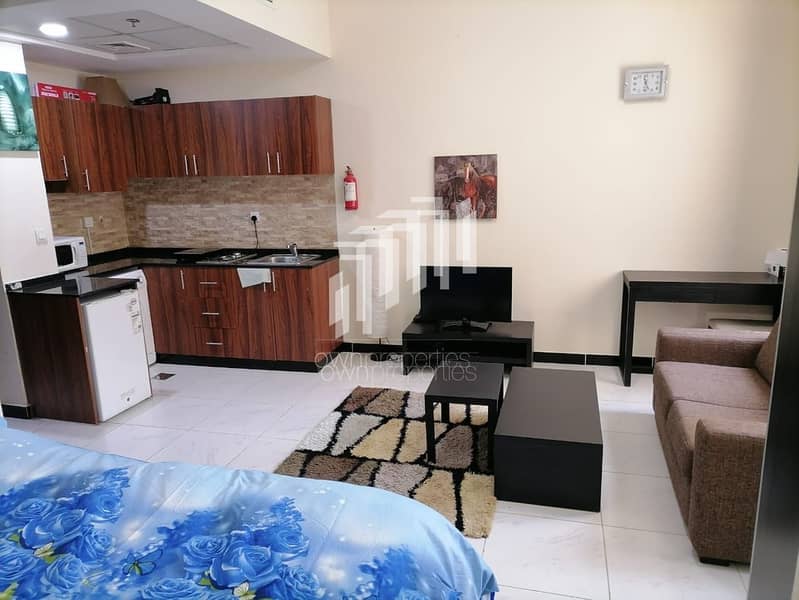 5 Fully Furnished Studio | With Parking | Ready