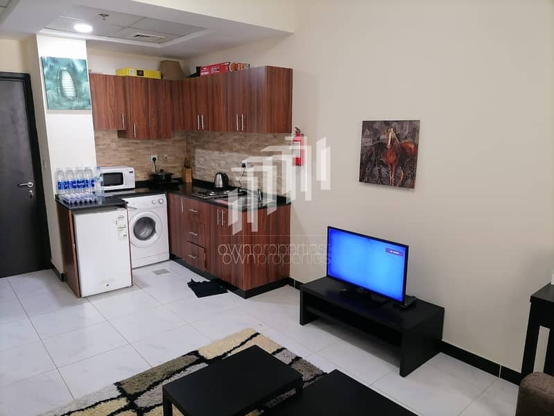 6 Fully Furnished Studio | With Parking | Ready