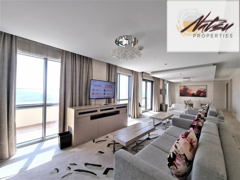 位于迪拜湾，迪拜健康城 4 卧室的顶楼公寓 650000 AED - 5420055