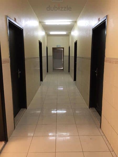 41 Labor Camp Rooms With AC. 8 Persons Capacity. Monthly Basis. AED 1,600/-.  Al Jurf Ind 1, Ajman