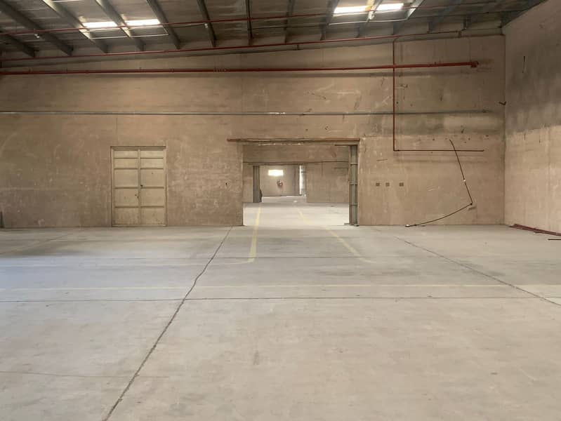 29,000 Sq Ft Warehouse | 300 KW | 2 Offices | Jurf industrial 1, Ajman.