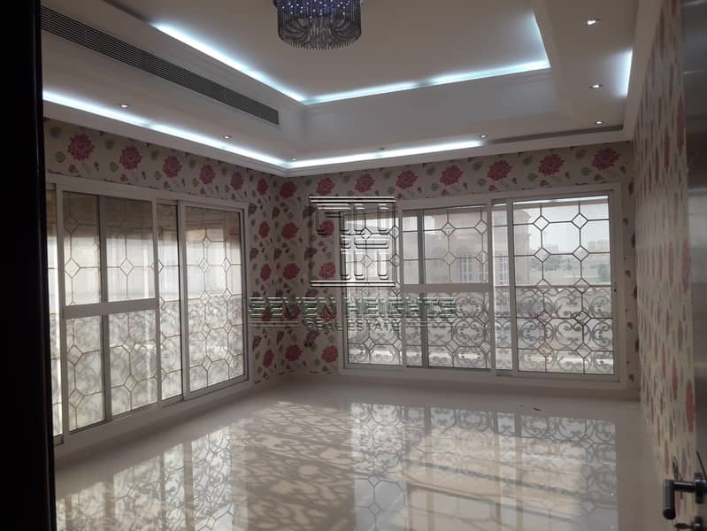 10 Huge vip 12br Villa in Khalifa city a in good condition