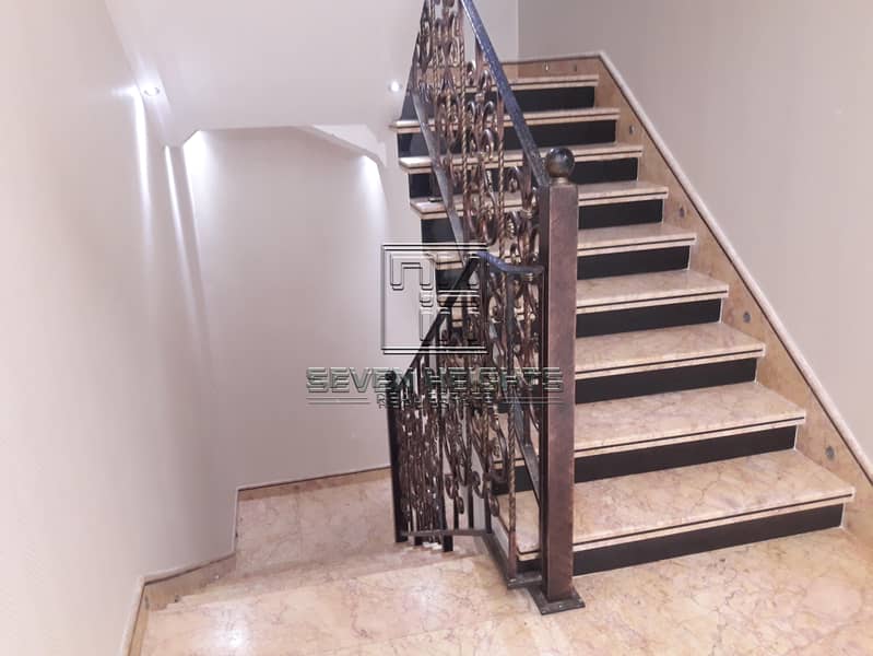 22 Huge vip 12br Villa in Khalifa city a in good condition