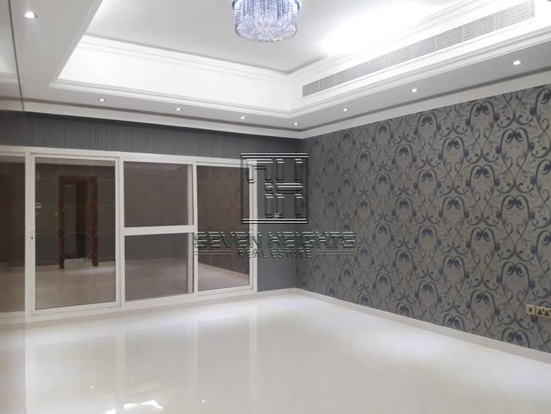24 Huge vip 12br Villa in Khalifa city a in good condition