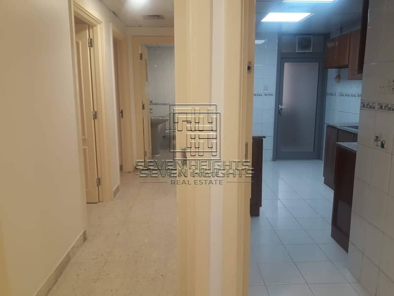 7 Big and nice 2br in mina road abu Dhabi with madis room