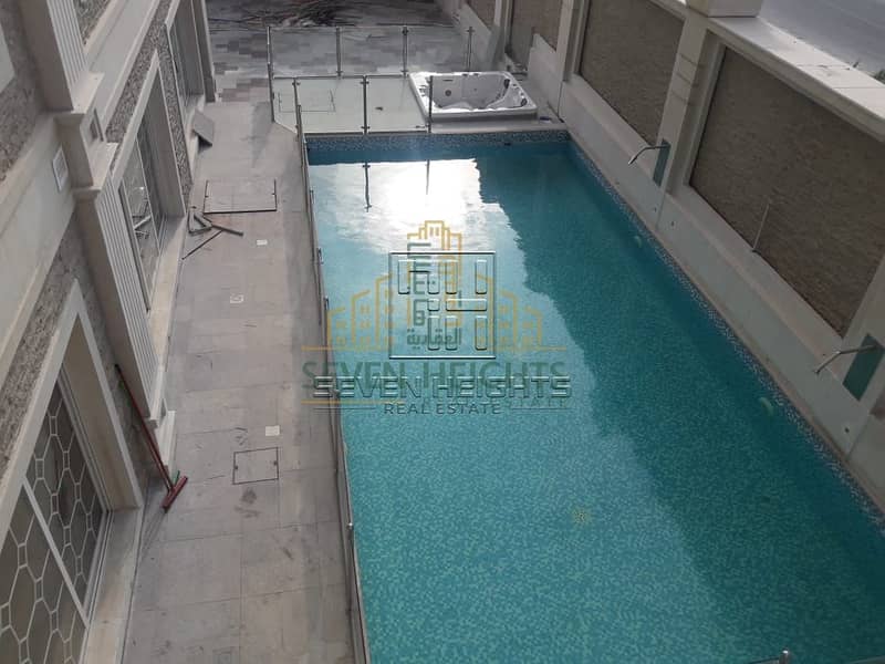 45 Huge vip Villa in Khalifa city a in good condition