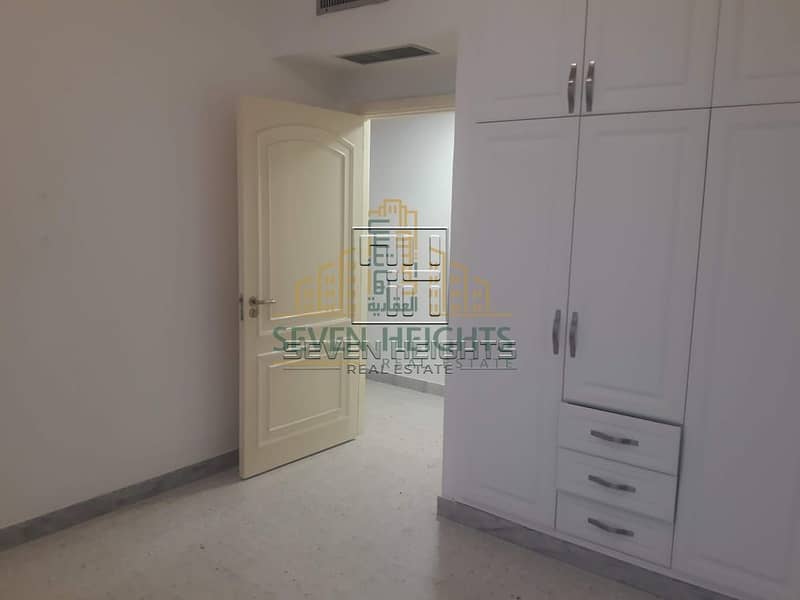 15 Big and nice 2br in mina road abu Dhabi with madis room