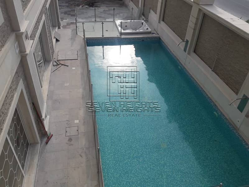 46 Huge vip 12br Villa in Khalifa city a in good condition