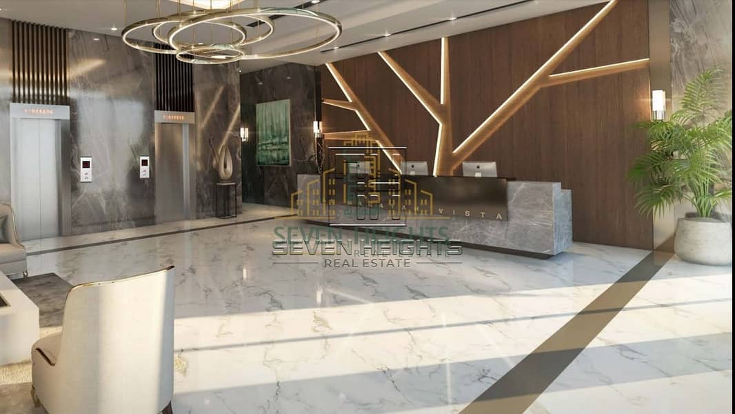 8 Beautiful fully furnished Studio  flat in al maryah abu Dhabi brand new