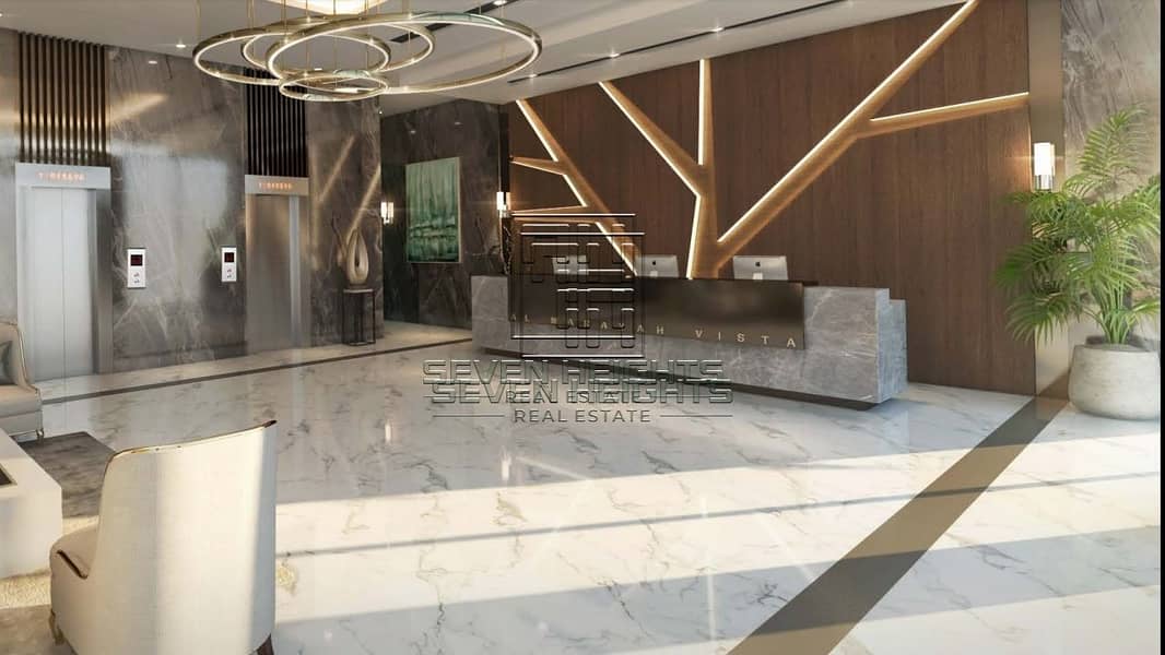 9 Beautiful fully furnished Studio  flat in al maryah abu Dhabi brand new