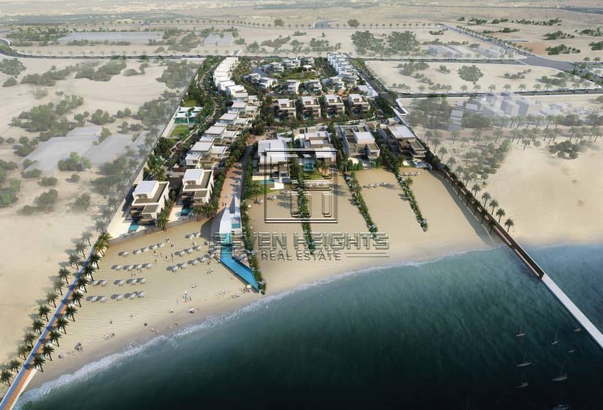 9 Luxury villa ready on Saadiyat Beach.