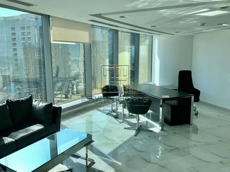 8 Exclusivity Office in Sky Tower with sea view