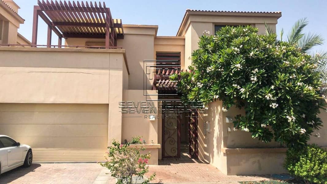 Huge Villa 5 BR+Maid Room | Big Terraces With Community View.