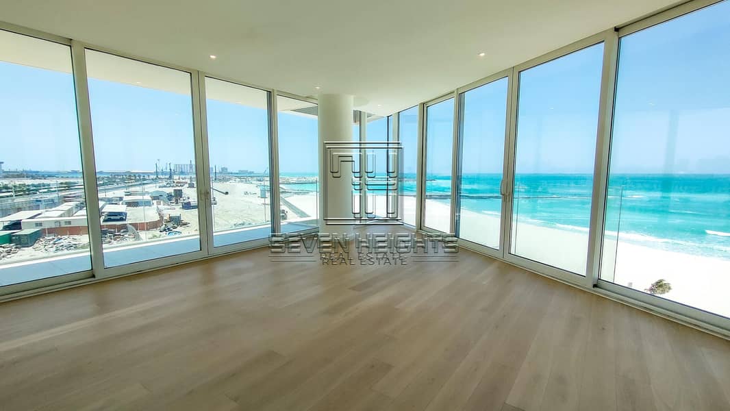 2 Fabulous 3BR+MaidRoom | 2 Large Balcony With Sea View .