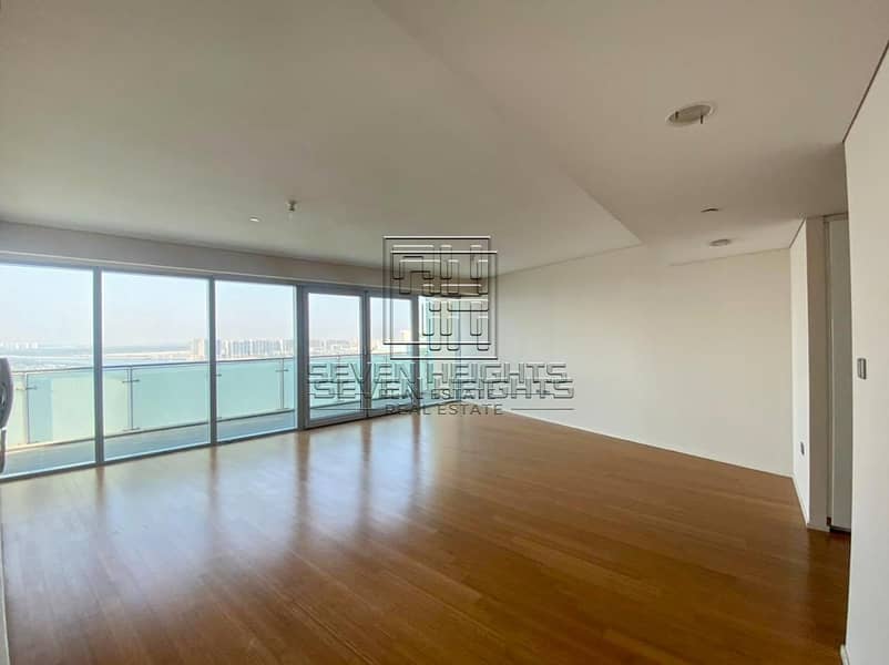 3 Payment |Fabulous 3BR+Maid |Big Balcony With Full Sea View .