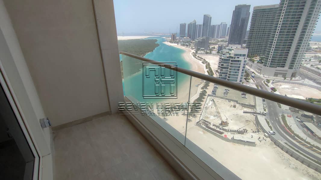 Amazing 2BR |Balcony With Community And Partial Sea View !