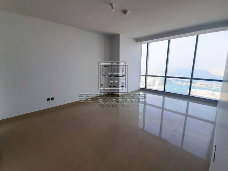 Amazing 4BR+MaidRoom | High Floor With Full Sea View .
