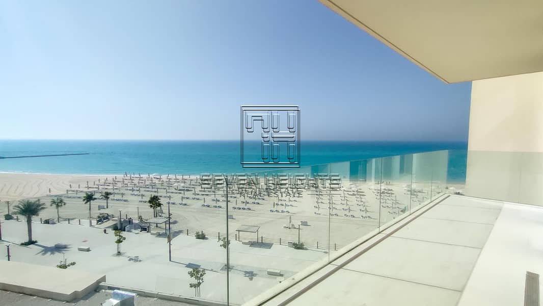30 Comfortable 3BR+Maid | Large 2 Balcony With Massive Sea View .