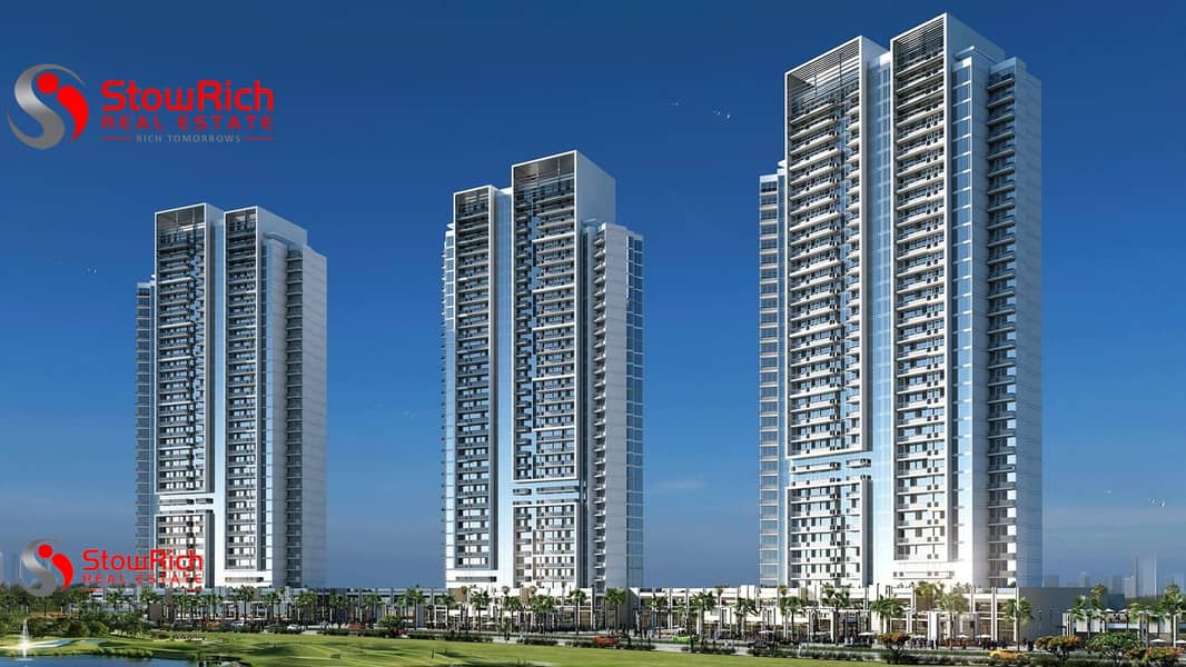 位于达马克山庄，美丽景色公寓 2 卧室的公寓 1456000 AED - 5558591